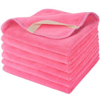 SINLAND Microfiber Facial Cloths Fast Drying Washcloth 12inch x 12inch Dark by SINLAND