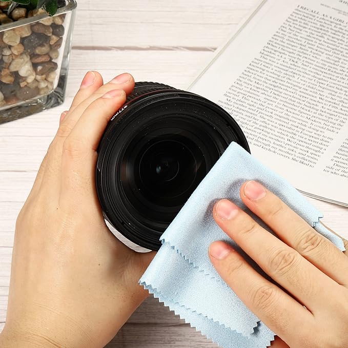 PATIKIL Eyeglass Microfiber Cleaning Cloth 7"x6", 24 Pack Glasses Cleaning - Image 6