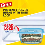 Gladware Freezerware Food Storage Containers, Large Rectangle Holds 64 Ounces - Image 6