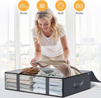 StorageRight Under Bed Storage Bins, Breathable Organizer - Image 4
