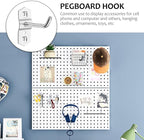 Garneck 12Pcs Metal Display Pegboard Hooks Cabinet Display Tool Hook - Image 7