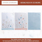 Maison d' Hermine Kitchen Towels Set of 3 100% Cotton 20" x 27.5" Reusable - Image 2