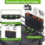 TOOLF Expandable Dish Rack, Dish Drying Rack - Image 7