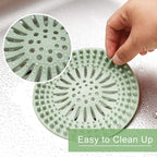 Gotega Bathroom Sink Drain Strainers, Hair Catcher Shower Drain Covers Protector - Image 6
