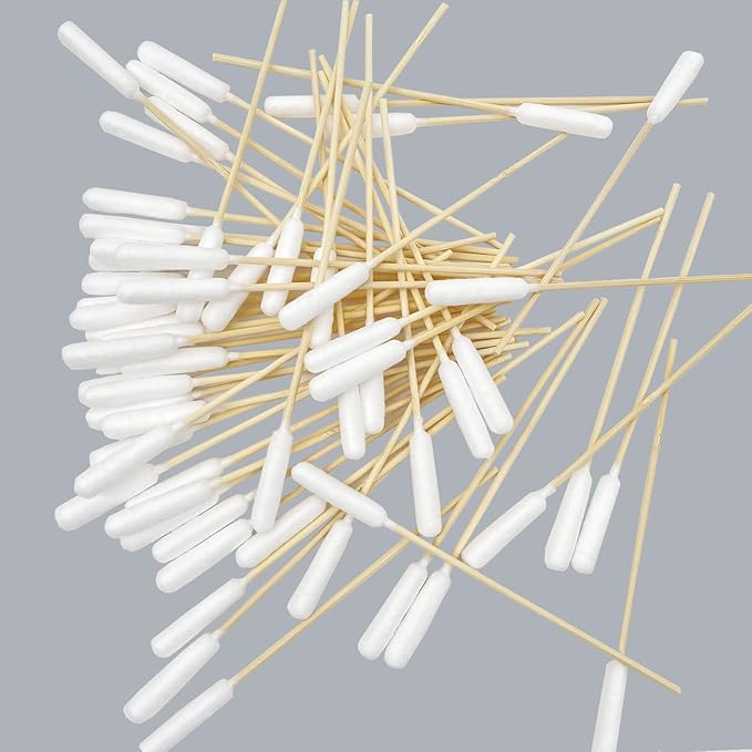 6 Inch Long Cotton Swabs for Dogs ，Cat，Small Pet Ears Cleaning, Pet Cotton Ear - Image 2