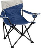 Coleman Big-N-Tall Camping Chair with Cup Holder & Side Pocket, Water-Resistant XL Outdoor Seat Supports up to 600 lbs, Great for Camping, Tailgating, Firepits, Patio, & More by Coleman