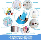 XANGNIER 3 PCS Water Bottle Cleaner Brush Set - Image 7