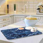 Super Absorbent Dish Drying Mat, Microfiber Fast-Drying Dish Mat, Kitchen Dish - Image 6