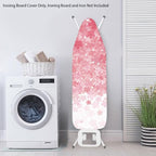 Novelty Ironing Board Cover, Gradient Pink Floral Pattern 15x54 Ironing Board - Image 4