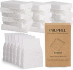White Plant Based Sponges for Kithcen, Non Abrasive, No odor, Durable Washable by NaturalSponges