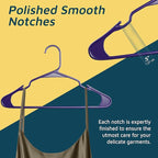 Plastic Clothes Hangers – Heavy Duty Hanger Set, - Image 7