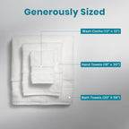 100% Organic Cotton Bath Towel Set | Bathroom Luxury Towel Set of 6 | GOTS - Image 4