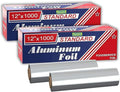 Urban Box Co. 12" x 1000' Standard Aluminum Foil Roll, Commercial-Grade Silver by UrbanBoxCo