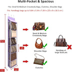 Lirex Over The Door Purse Organizer & Purse Shelf - Image 2