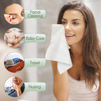 Christmas Style WOWOTEX Disposable Face Towel Biodegradable Large Dry Face - Image 6