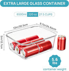 Vtopmart 6.5L/ 220oz/ 27.5cup Extra Large Glass Food Storage Containers - Image 2