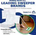 Iconikal Dry Mop Pad Refills | Fits Swiffer Dry Sweeping Cloths - Image 6