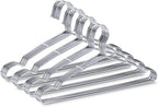 40-Pack Heavy-Duty Stainless Steel Hangers – 15lb Capacity, Rustproof Metal by FUSTEGClothesHangers