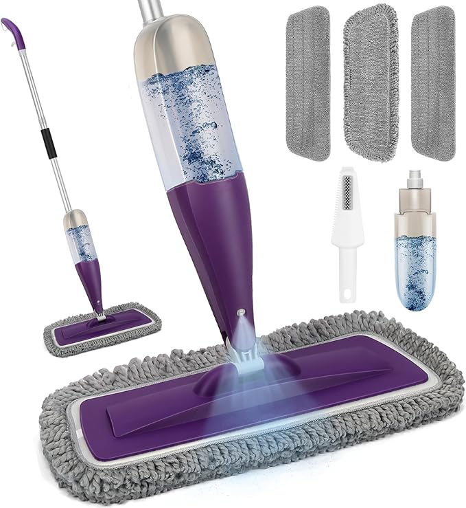 Spray Mop for Floor Cleaning by Makecleaningmoreefficient