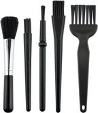 5 PCS Mini Keyboard Cleaning Brushes Kit, PP Handle Nylon Anti Static by Juxiamal