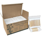 Eyxformula 1000 Count Wooden Cotton Swabs, Sustainable Bamboo Sticks & Soft Tips by eyxformula