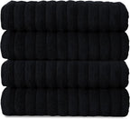 Classic Turkish Towels CTT Premium 4 Pack Bath Towels Set, Made by ClassicTurkishTowels