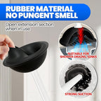 2 in 1 Toilet Brush and Plunger Set, Extended Handle Plunger, Toilet Bowl Brush - Image 4