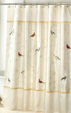 Avanti Linens - Fabric Shower Curtain, Nature Inspired Bathroom Decor - Image 4