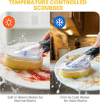 Soap Dispensing Replacement Dish Brush Storage Set - Image 2