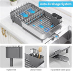 Dish Drying Rack, 304 Stainless Steel Dish Drainer - Image 6