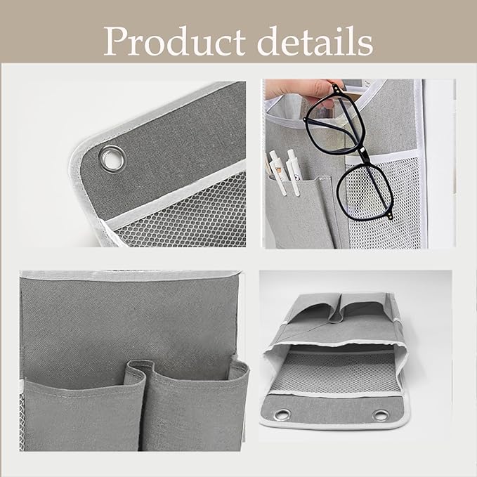 Hanging Storage Organizer, Over The Door Hanging Bags/Wall Baskets Storage - Image 3