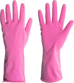ForPro Natural Rubber Gloves, 6 Pairs Reusable Multi-Purpose Household Cleaning - Image 2