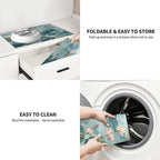 Pond Lotus Dish Drying Mats for Kitchen Counter, Absorbent Reversible - Image 6