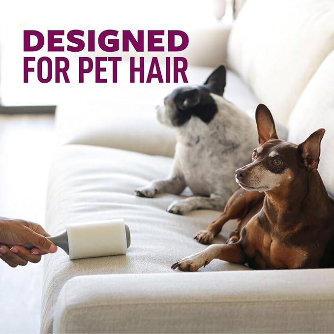 Scotch-Brite Pet Hair Pickup Extra Sticky Large Lint Roller, Designed - Image 3