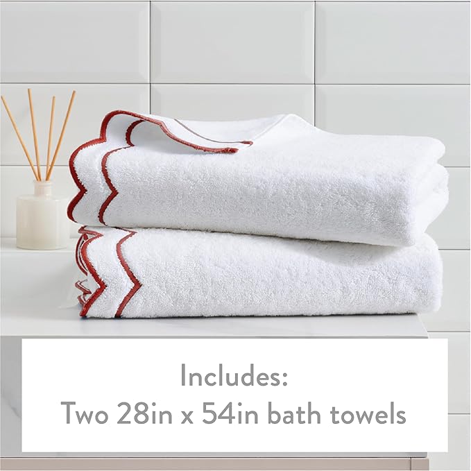 Peri Home 2 Piece Bath Towel Set, 500 GSM, 100% Cotton Towel - Image 4