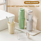 Toothbrush Cup with Cover, Travel Toothbrush Case Portable Toothbrush Holder - Image 4