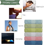 Cleanbear Hand Towel Face Towel Set, 100% Cotton, Size 29" x 13" - Image 7