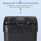 Bathroom Automatic Trash Can 3 Pack 2.2 Gallon Motion Sensor Touchless Small - Image 2