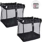 2Pcs Large Slatwall Baskets Mesh Slatwall Baskets by zjdbset