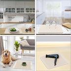 ZLR Silicone Dish Drying Mat 12" x 12" Square - Image 9