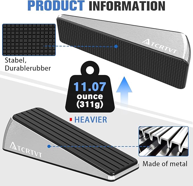 Heavy Duty Door Stopper Wedge - Image 4