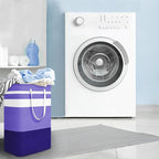 2-Pack Foldable Laundry Basket, Large Laundry Baskets - Image 6