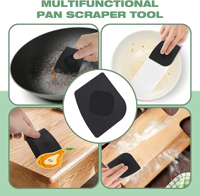 Cast Iron Scrubber | Dish Scrub Brush | 316 Cast Iron Cleaner Chainmail Scrubber - Image 5