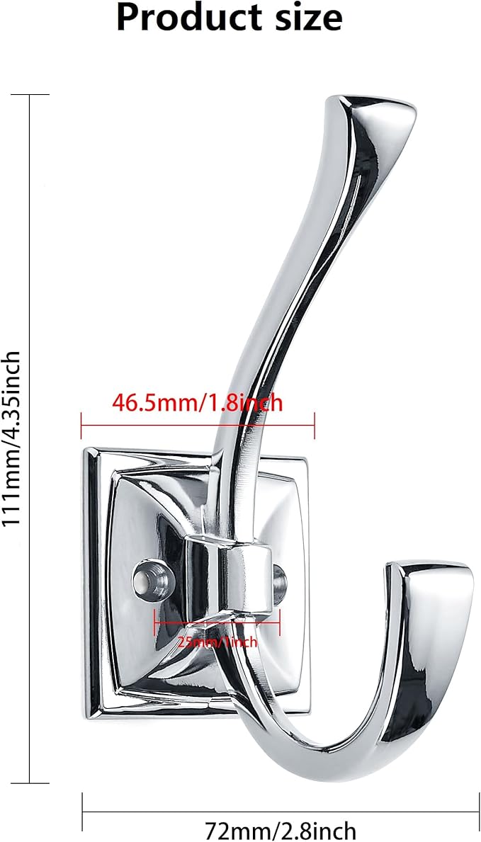 10 Pack Decorative Heavy Duty Towel Hooks - Image 2