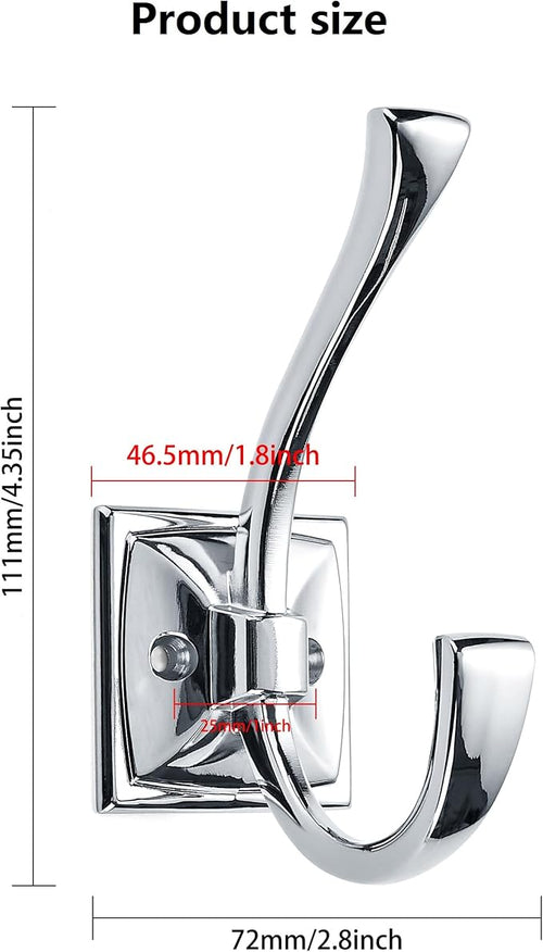 2 Pack Decorative Heavy Duty Towel Hooks - Image 2