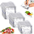 Reusable Aluminum Foil Sealable Storage Bags, Thicken Stand Up Foil Sealable by Unknown
