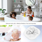 2 Pieces Shower Drain Hair Catcher Bathtub Stopper Home Drain Protectors Drain - Image 7