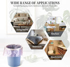 5 Rolls Small Trash Garbage Bags, 4 Gallon Strong Thin Material Disposable - Image 6