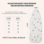 Seiritex Wide Ironing Board Cover and Pad 18 x 49 inch Heat Reflective - Image 5