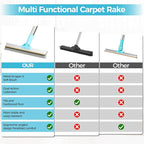 Carpet Rake for Pet Hair Removal, 2026 Upgraded Reusable Pet Hair Remover Broom - Image 8